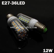 12W led bulb E27 36LED 5730 smd corn bulb clear cover