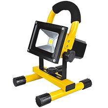 10W rechargeable led flood light portable outdoor ip65