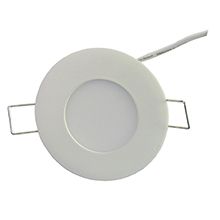 LED panel ceiling light 3W ultra-thin round recessed 2 years warranty