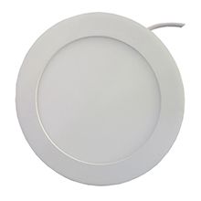 LED panel ceiling light 12W ultra-thin round recessed 3 years warranty