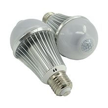 E27,7w,PIR,motion,sensor,led,light,bulb