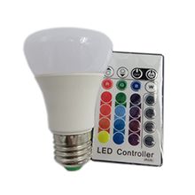 RGBW Led bulb lights E27 3W RGB+3W WHITE Kind3