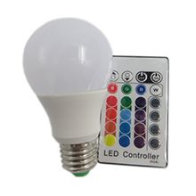 RGBW Led bulb lights E27 5W RGB+5W WHITE Kind1