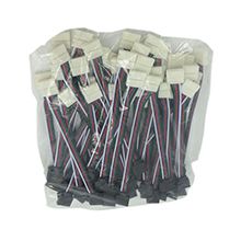 5050 led strip double RGBW connector 12mm 5pins with wire