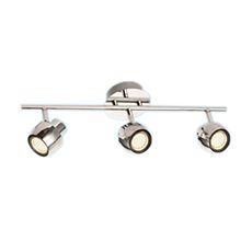 Ceiling spotlight fitting Chrome color with pole 3 head With Gu10 Base