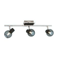 Ceiling spotlight fitting Black color with pole 3 head With G9 Base