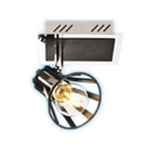 Ceiling spotlight fitting Black color 1 head With E14 Base