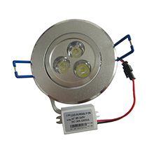 3W led downlight round 40mm height