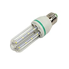 LED bulb 5W E27 24LED 2835 SMD 90-265VAC 3U shape