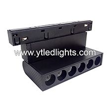 48V magnetic rail light adjustable grille light 6W