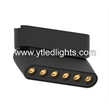 24V Super thin Color Temperature Adjustable Magnetic Adjustable Grille Light 6W