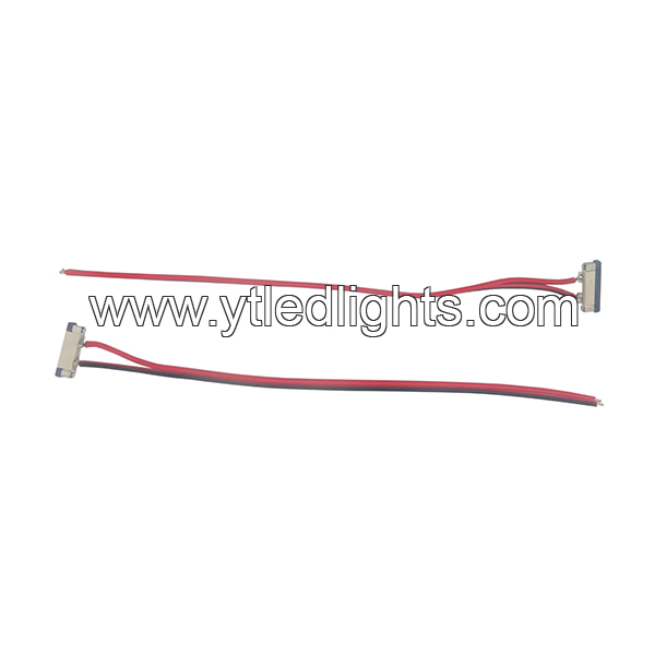 5050 led strip connector 2pins 10mm with wire