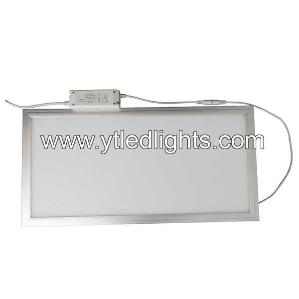 LED-panel-ceiling-300x600mm-24W-recessed-silver-color-shell-ultra-thin