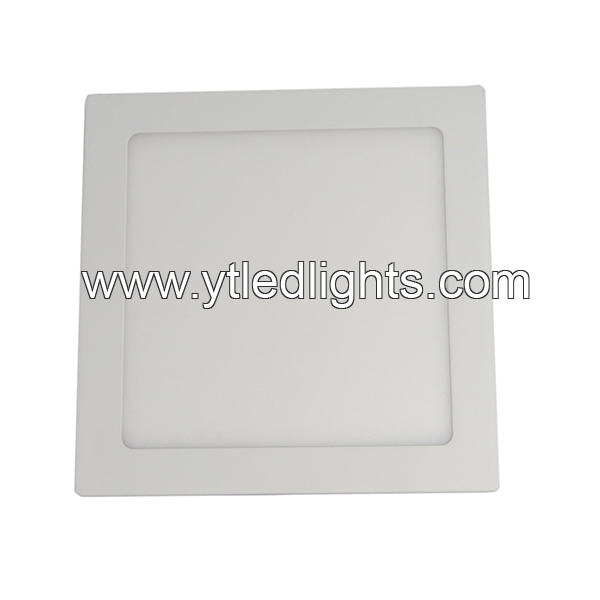 LED panel ceiling light 18W ultra-thin square surface mounted 3 years warranty