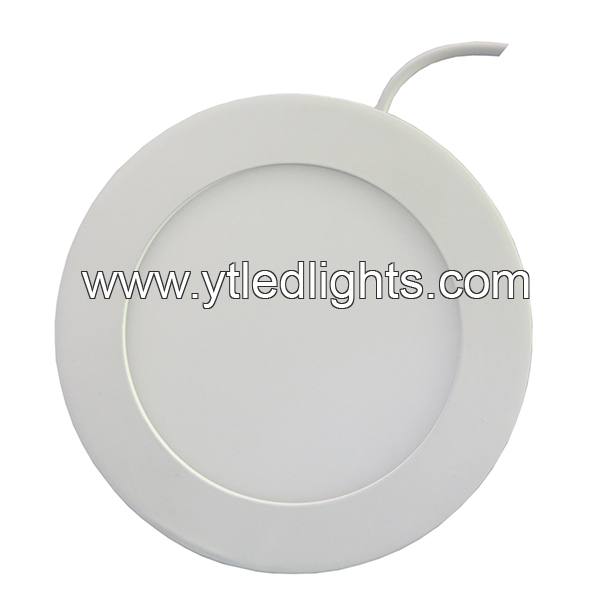 LED panel ceiling light 9W ultra-thin round recessed 3 years warranty