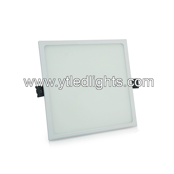 LED panel light 15W square recessed white internal driver narrow edge series