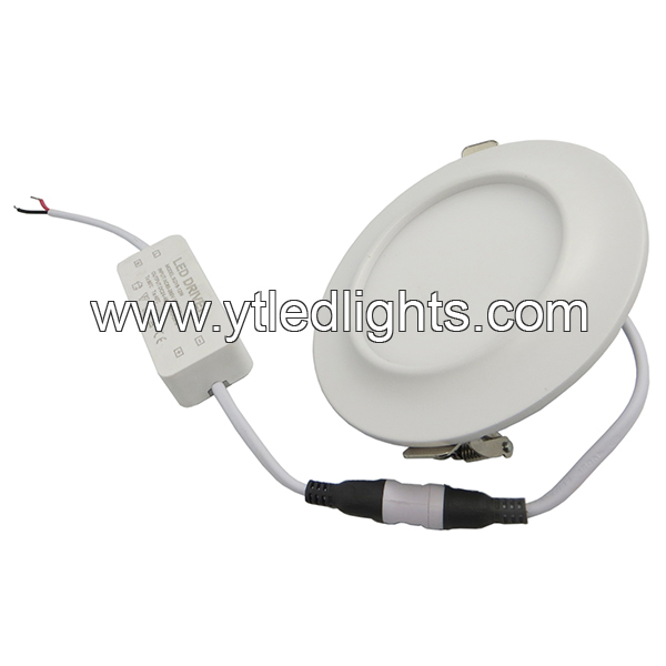 Ultra-thin-led-panel-ceiling-light-12W-round-recessed-white-arc-series