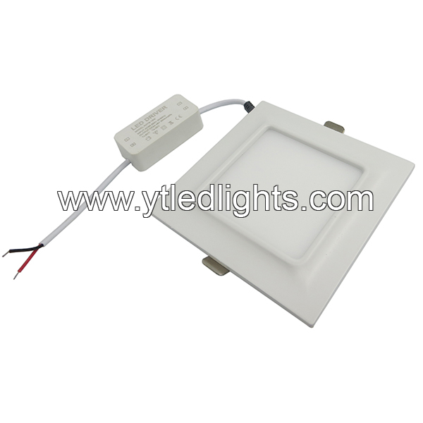 Ultra-thin-led-panel-ceiling-light-5W-square-recessed-white-arc-series