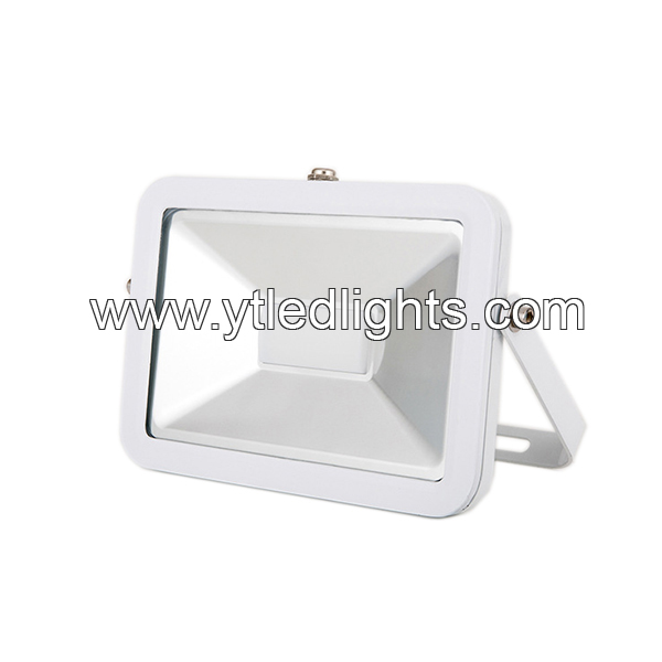 30W slim led flood light outdoor ip65 with cover above LED
