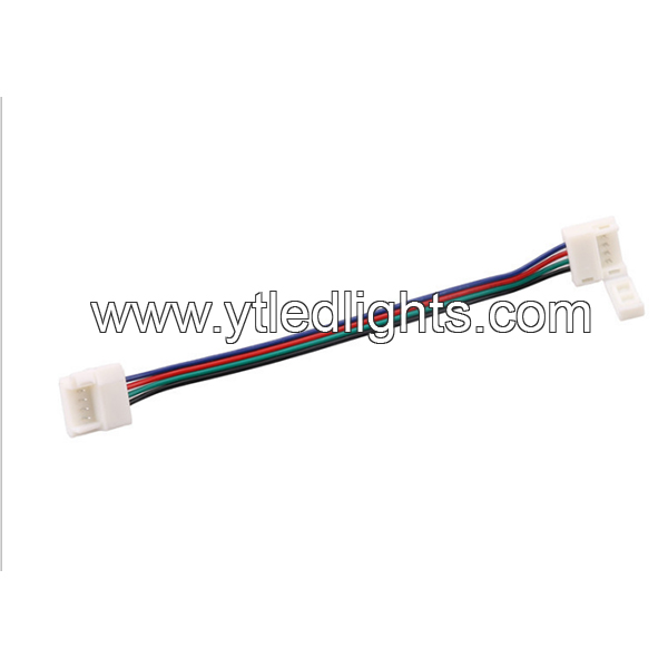 5050-led-strip-double-connector-10mm-with-wire-for-IP65-led-strip