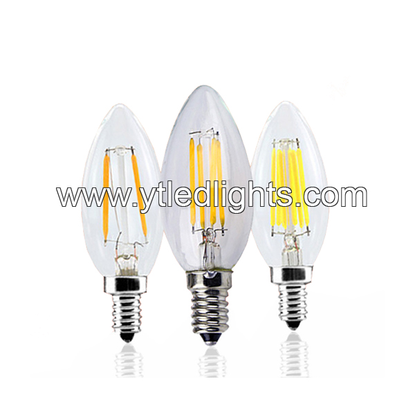 3W led filament bulb E12 E14 E17 B15