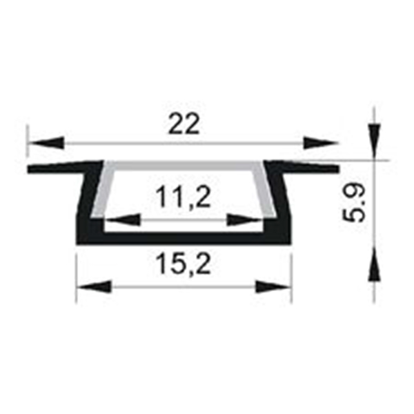 Alu-profile-for-10-11mm-PCB-Board