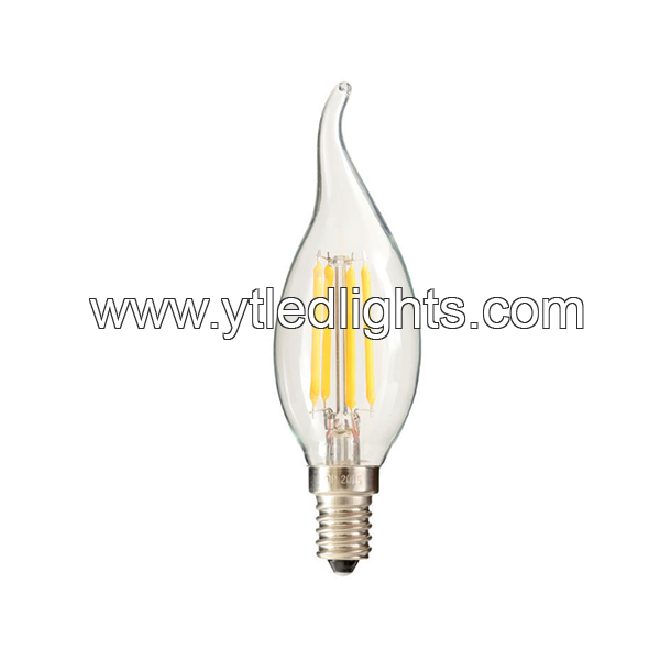 C35 led filament bulb 2W 4W 6W Candle Tail