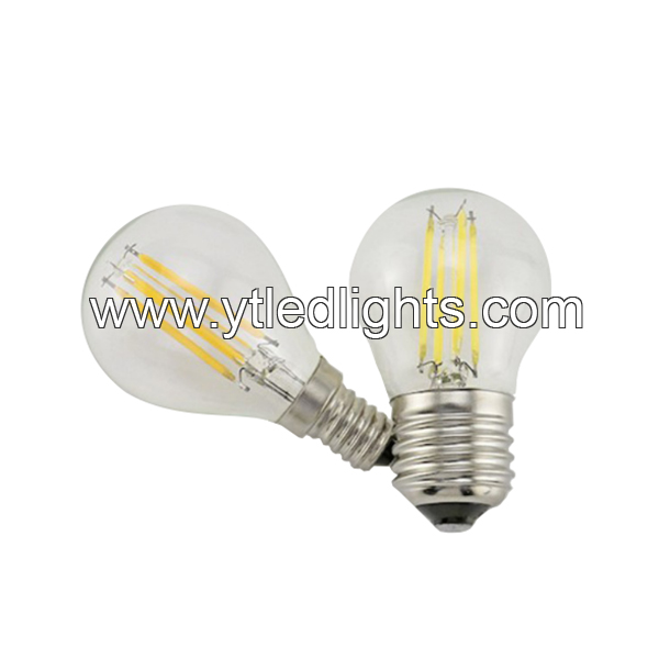 G45 led filament bulb 2W 4W 6W