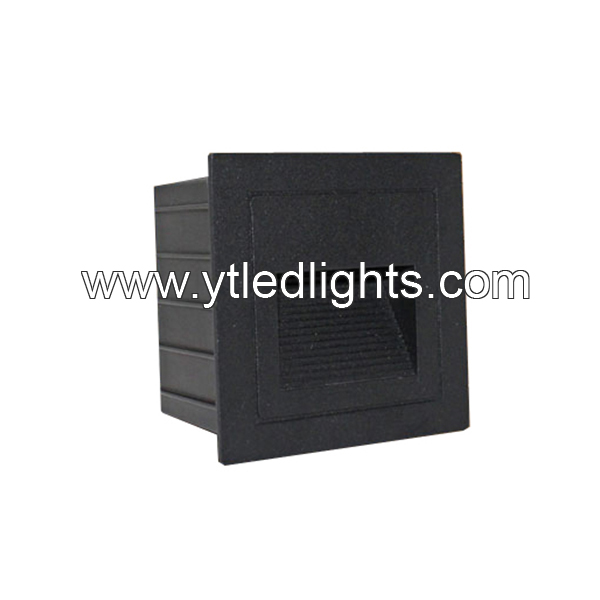 LED step light 2W 2835 smd square recessed IP54