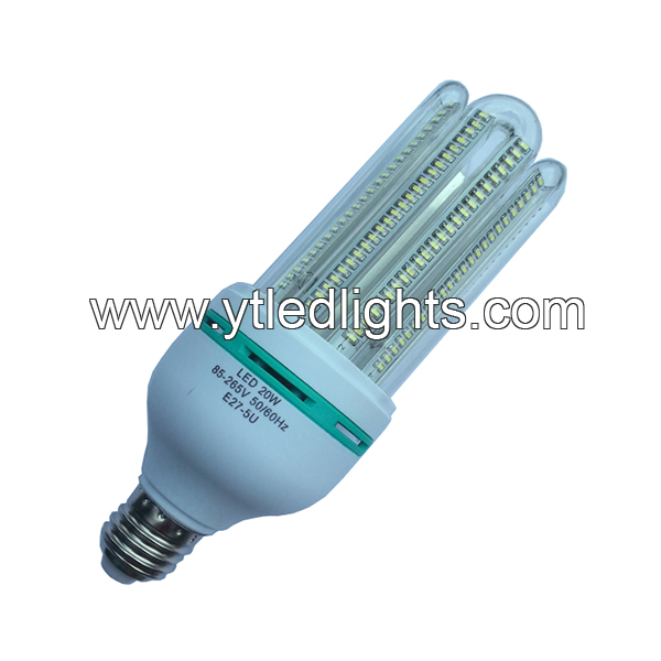 LED bulb 20W E27 200LED 3014 SMD 5U shape