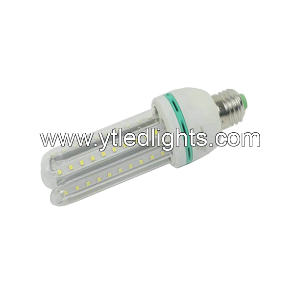 LED bulb 12W E27 60LED 2835 SMD 90-265VAC 3U shape