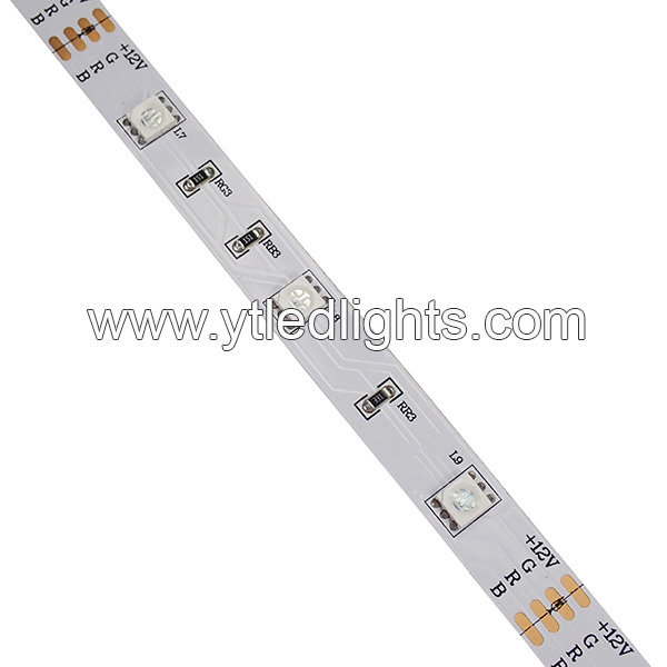 5050 RGB led strip lights 30led/m 12V 10mm width 