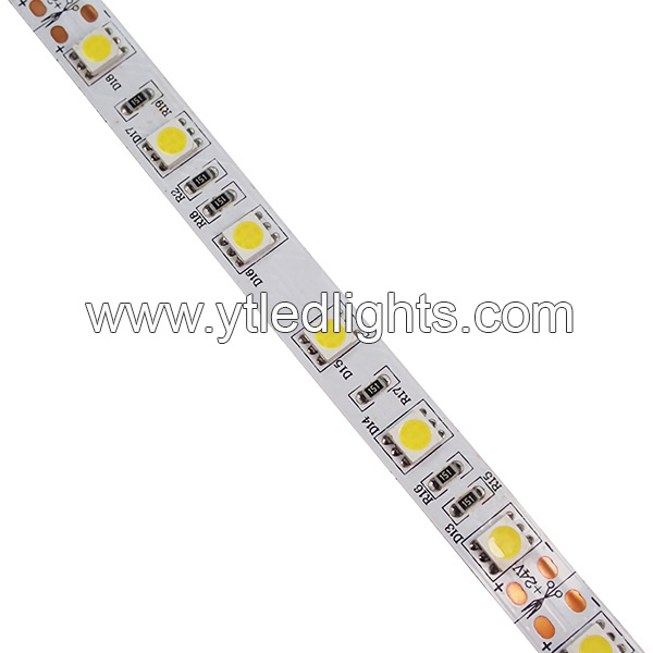 5050 led strip lights 48led/m 24V 10mm width  