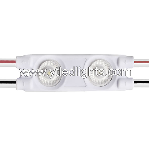 LED module 1W 2led 2835 smd 12V High Cost-Effective Kind lens Module